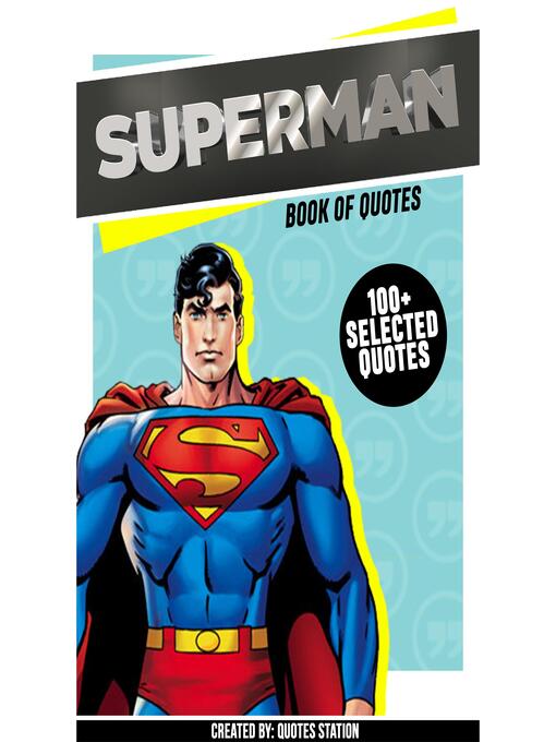 Title details for Superman by Quotes Station - Wait list